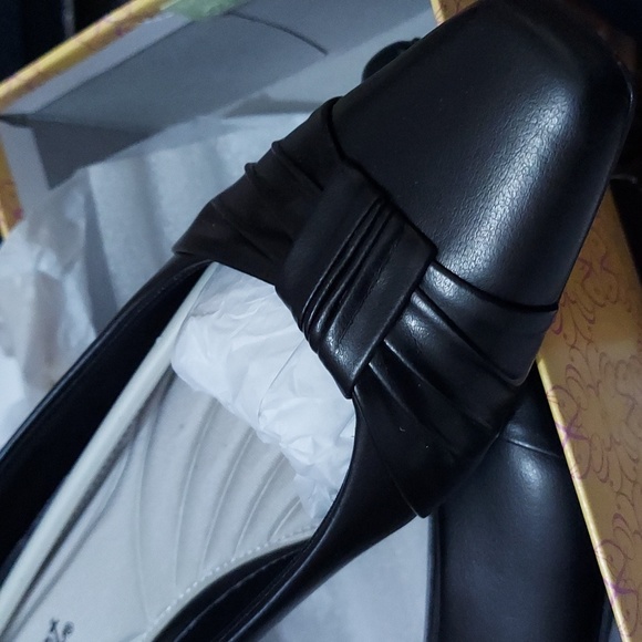 Easy Street Waive Women's Dress Heels, Size: 9.5 Wide, Black - Picture 7 of 7